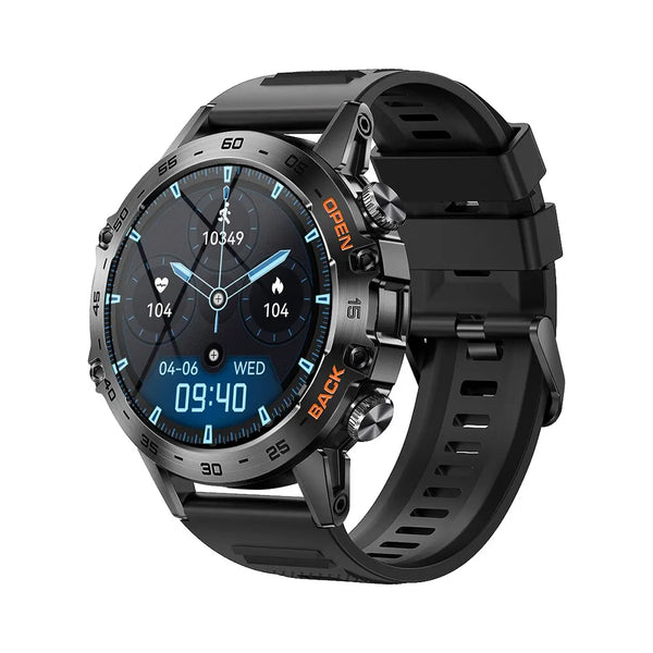 MEVADEN Steel 1.39 Bluetooth Call Smart Watch Men